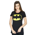 Zdjęcie produktu Batman - Logo Girlie Shirt czarne
