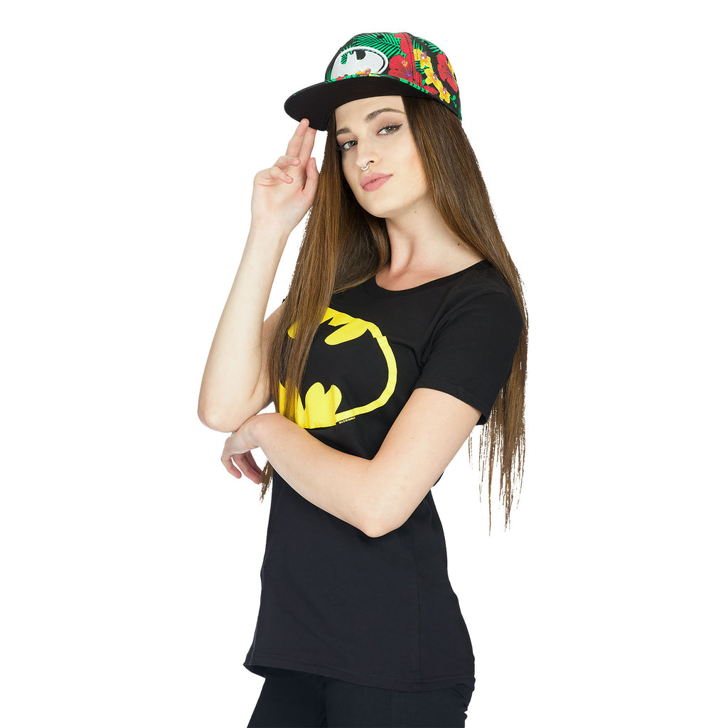 Zdjęcie produktu Batman - Logo Girlie Shirt czarne