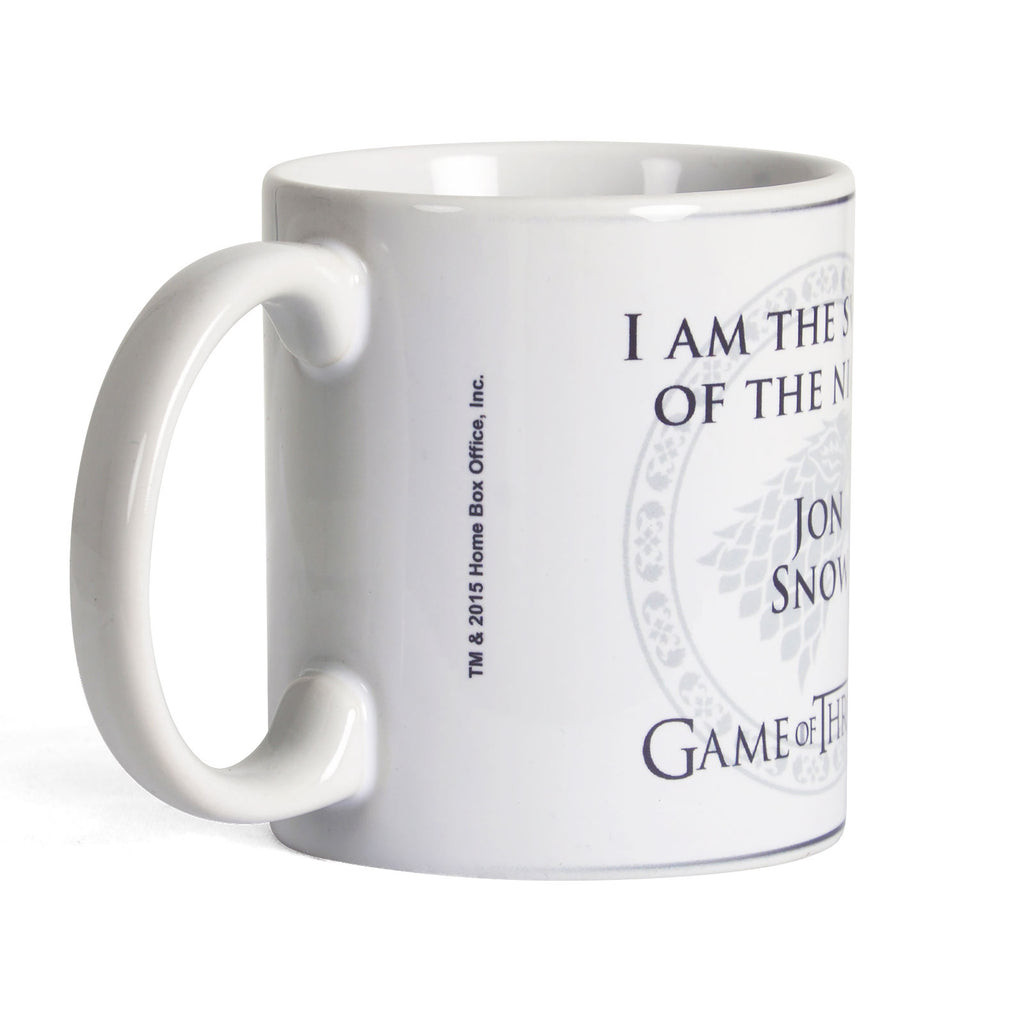 Zdjęcie produktu Gra o Tron - Biały kubek Jon Snow