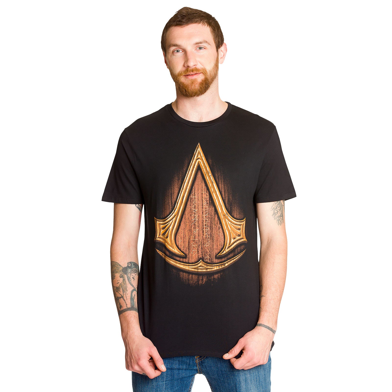 Product image Assassins Creed - Insignia Wood T-Shirt black