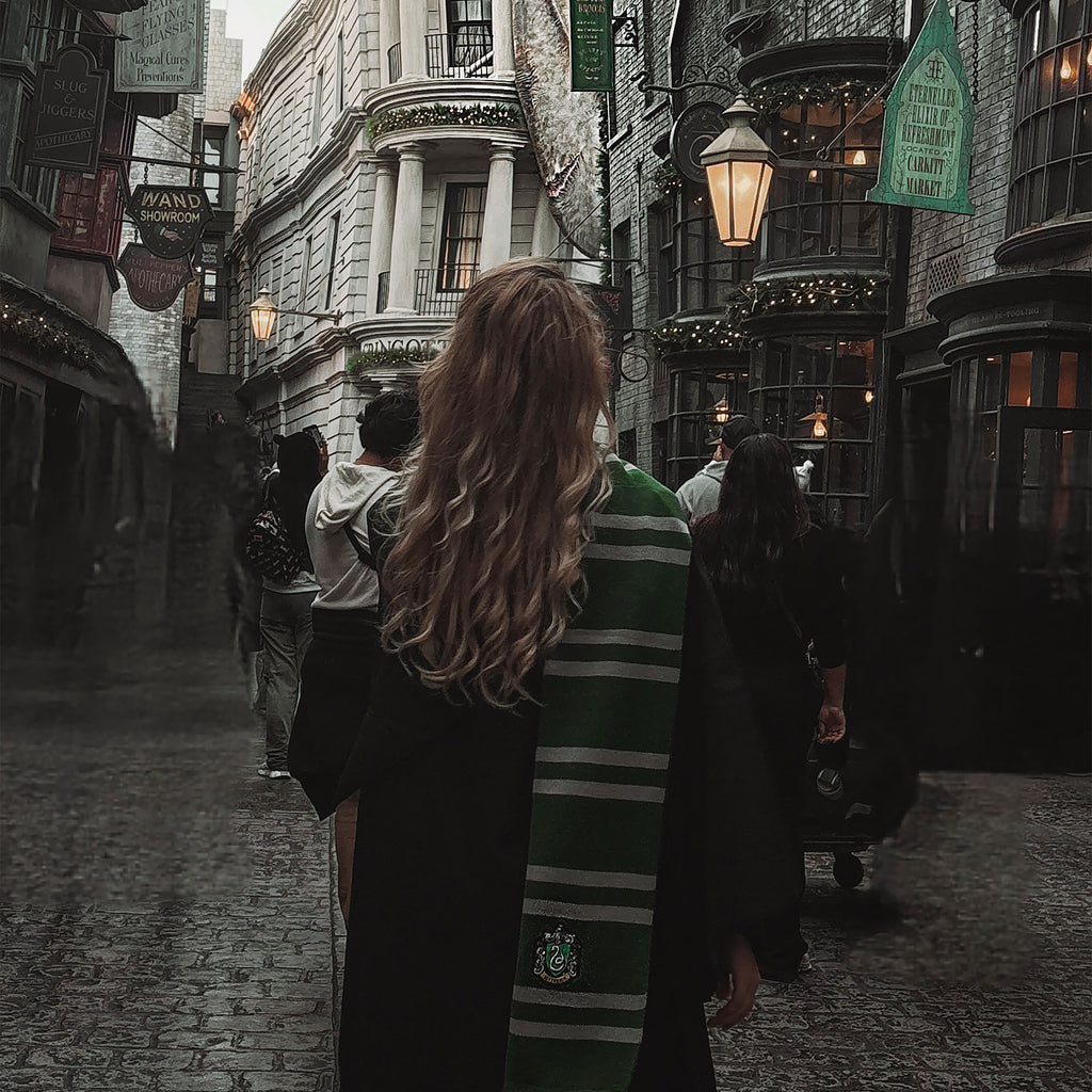 Product image Harry Potter - Slytherin Knit Scarf Grey-Green