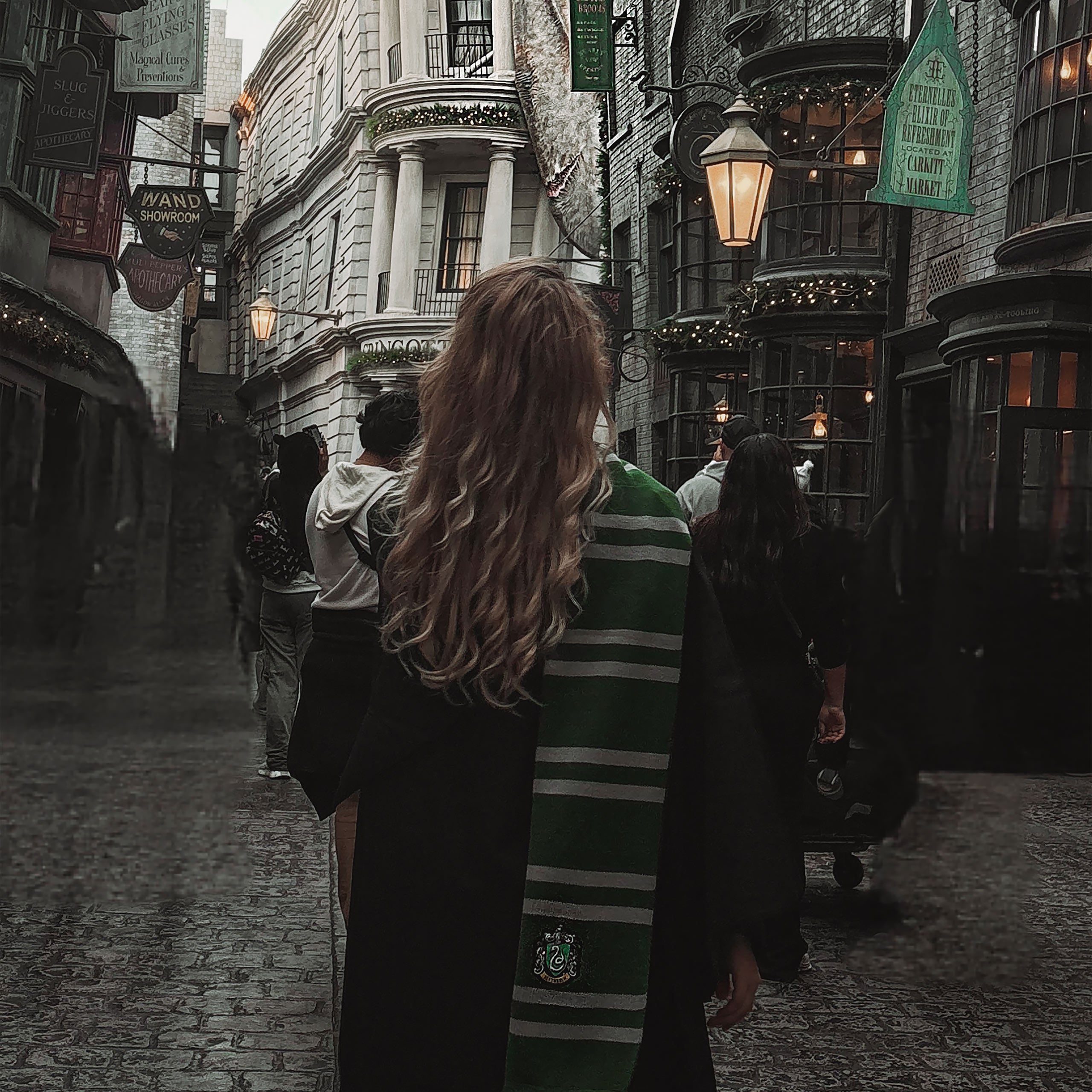 Product image Harry Potter - Slytherin Knit Scarf Grey-Green