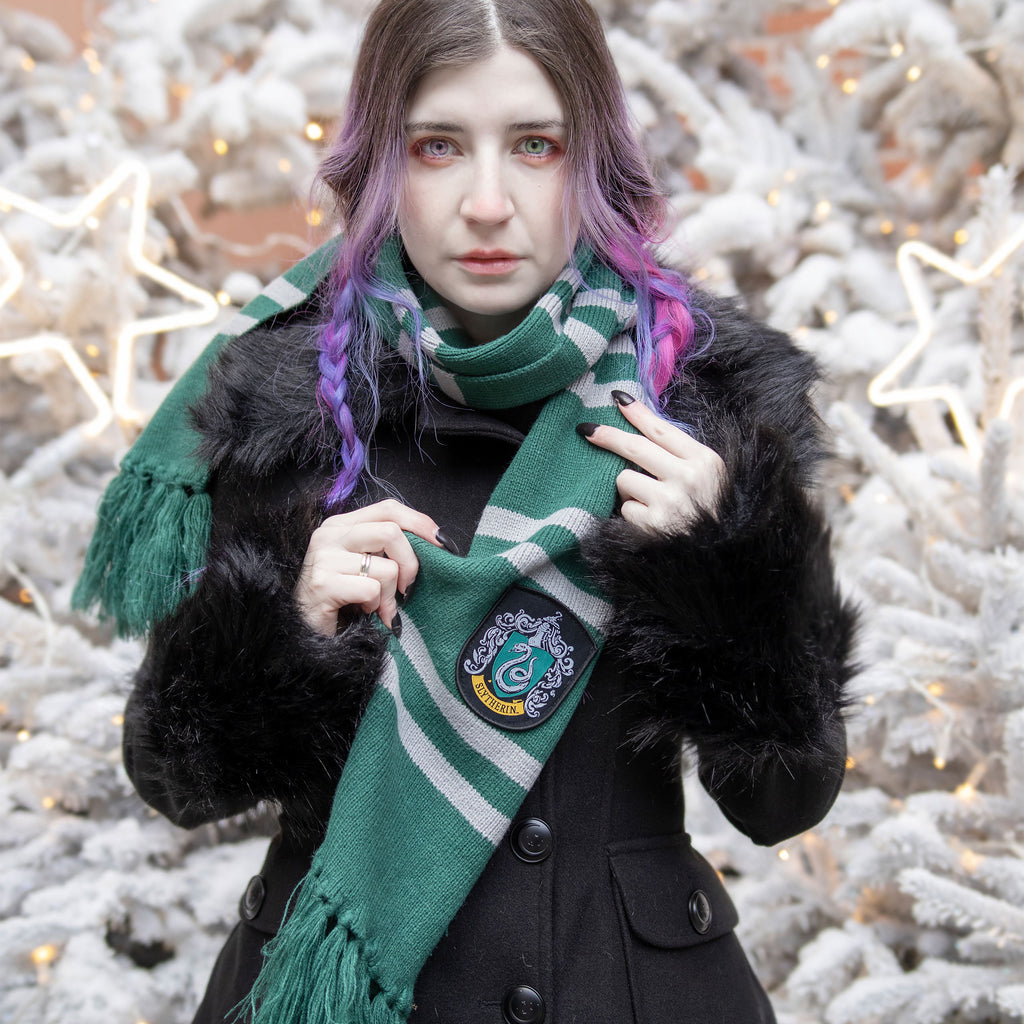 Product image Harry Potter - Slytherin Knit Scarf Grey-Green