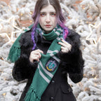 Product image Harry Potter - Slytherin Knit Scarf Grey-Green
