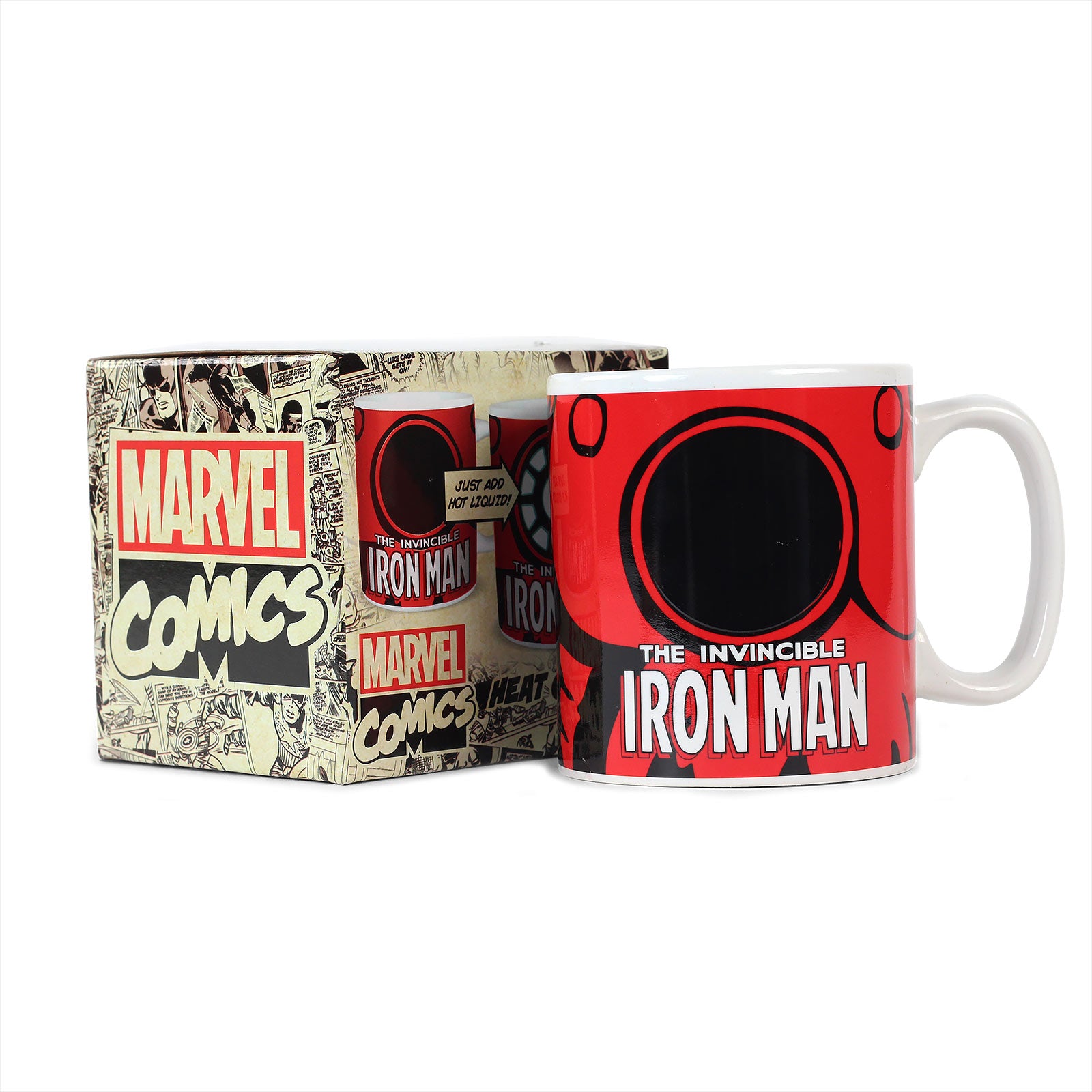 Zdjęcie produktu Iron Man - Kubek Marvel z efektem termicznym