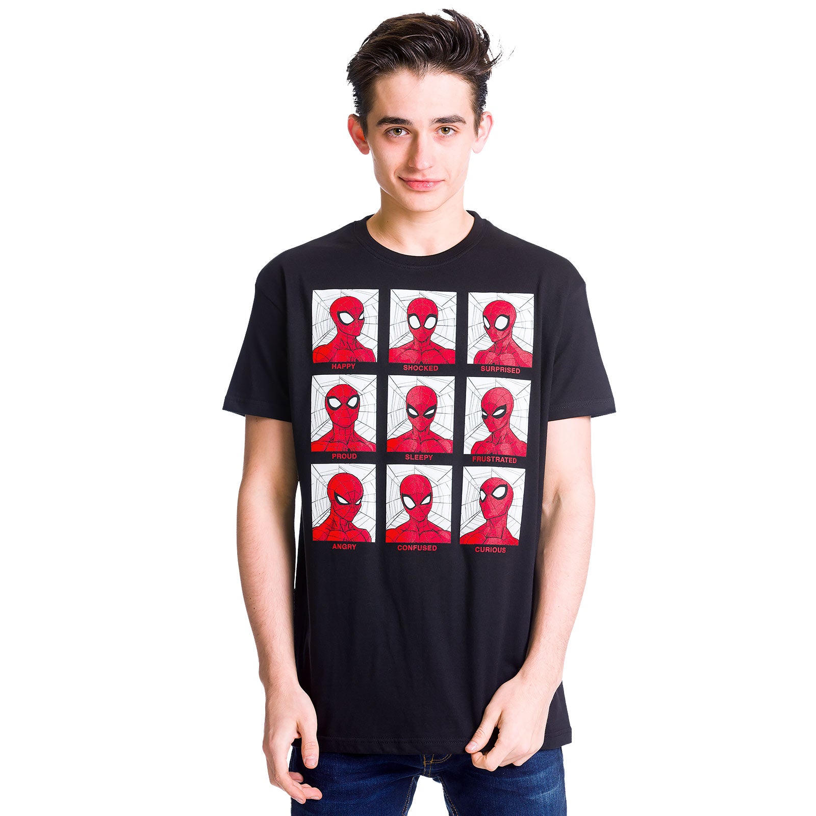 Zdjęcie produktu Spider-Man - Emotions T-Shirt czarny