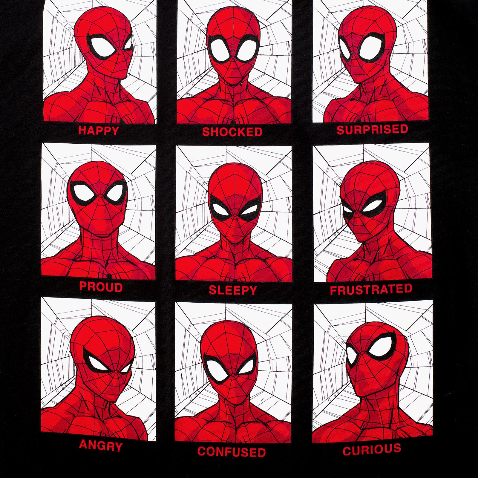 Product image Spider-Man - Emotions T-Shirt black