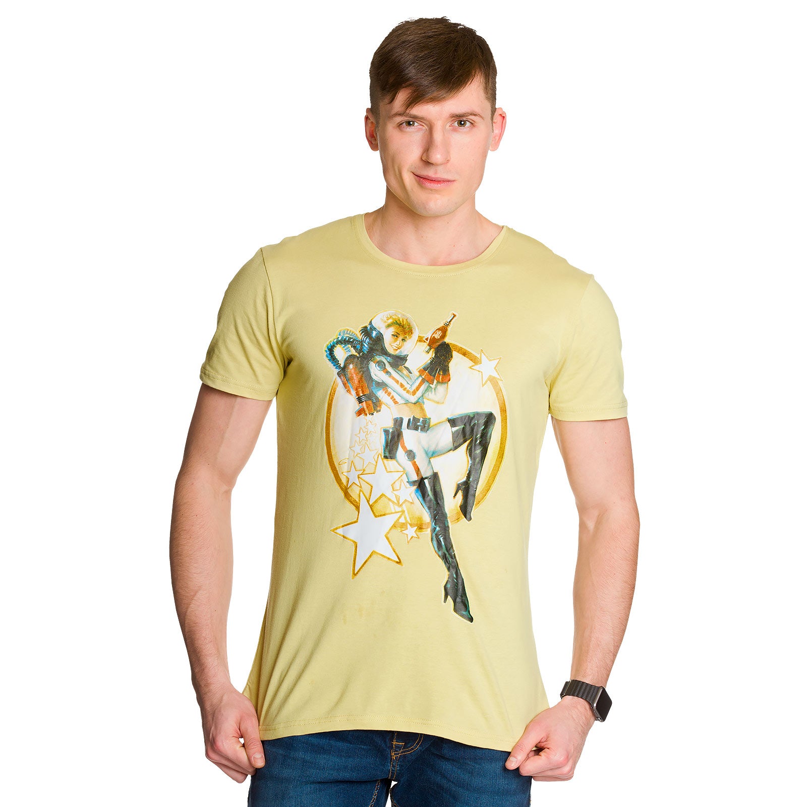Product image Fallout - Nuka Cola Pin-up T-Shirt beige