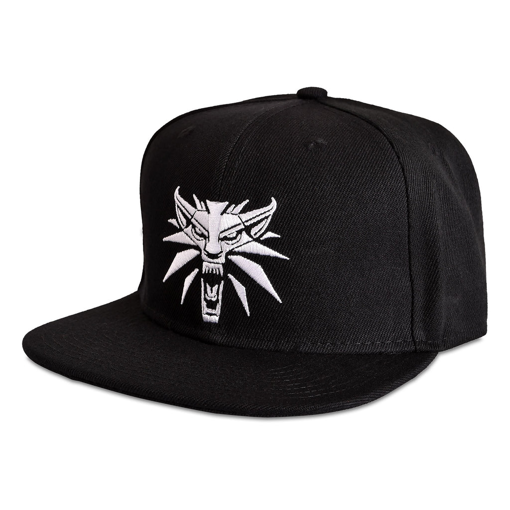 Zdjęcie produktu Wiedźmin - Czapka Snapback z wilczym medalionem czarna