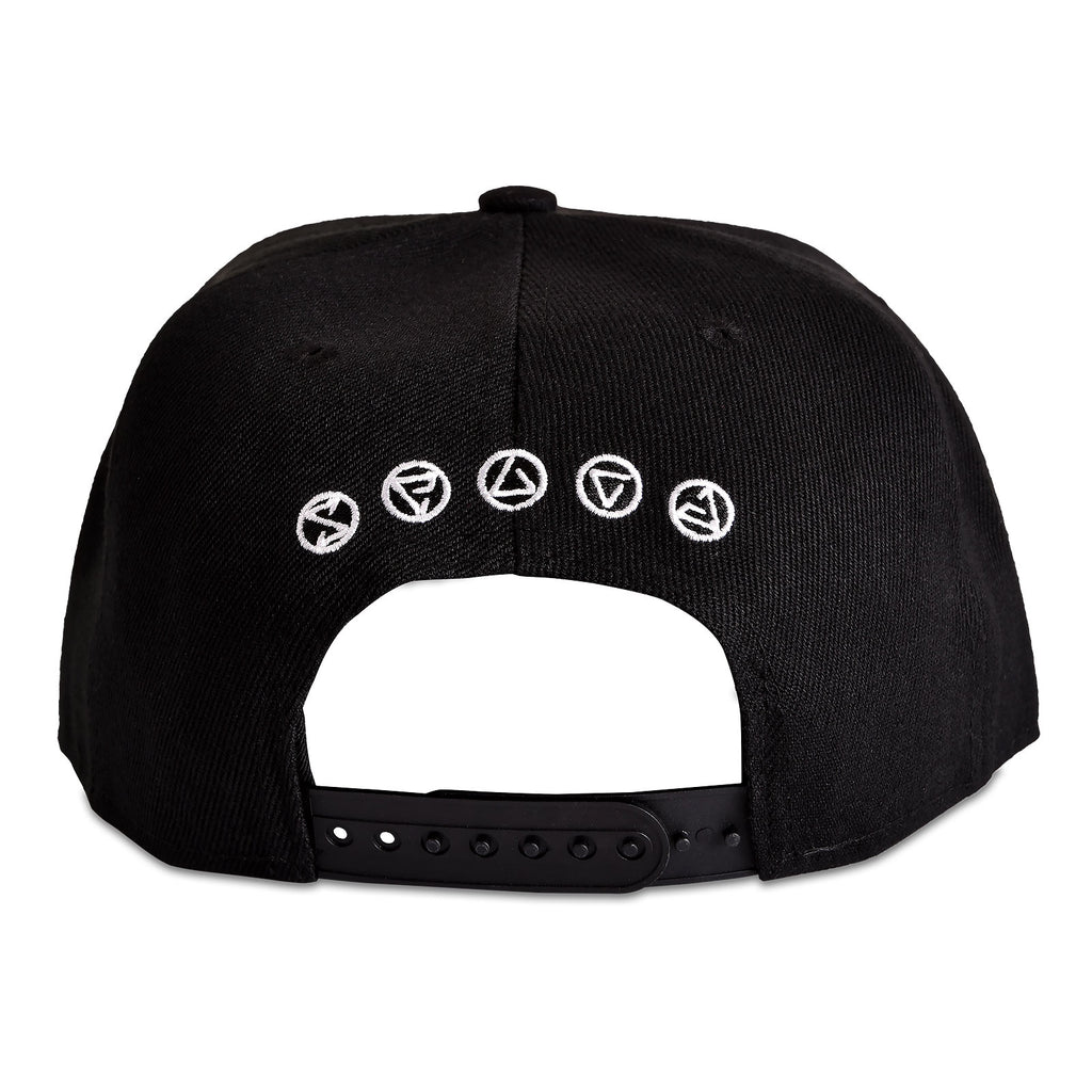 Zdjęcie produktu Wiedźmin - Czapka Snapback z wilczym medalionem czarna