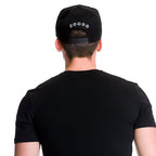 Zdjęcie produktu Wiedźmin - Czapka Snapback z wilczym medalionem czarna