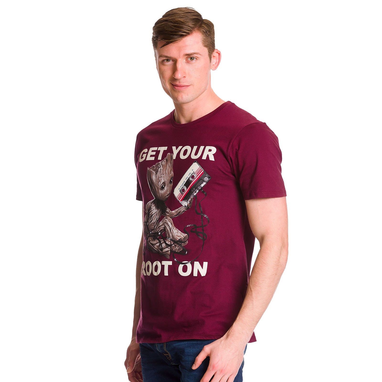 Zdjęcie produktu Strażnicy Galaktyki - Groot T-Shirt czerwone