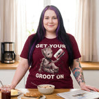 Zdjęcie produktu Strażnicy Galaktyki - Groot T-Shirt czerwone