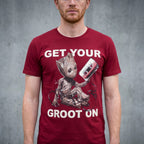 Zdjęcie produktu Strażnicy Galaktyki - Groot T-Shirt czerwone