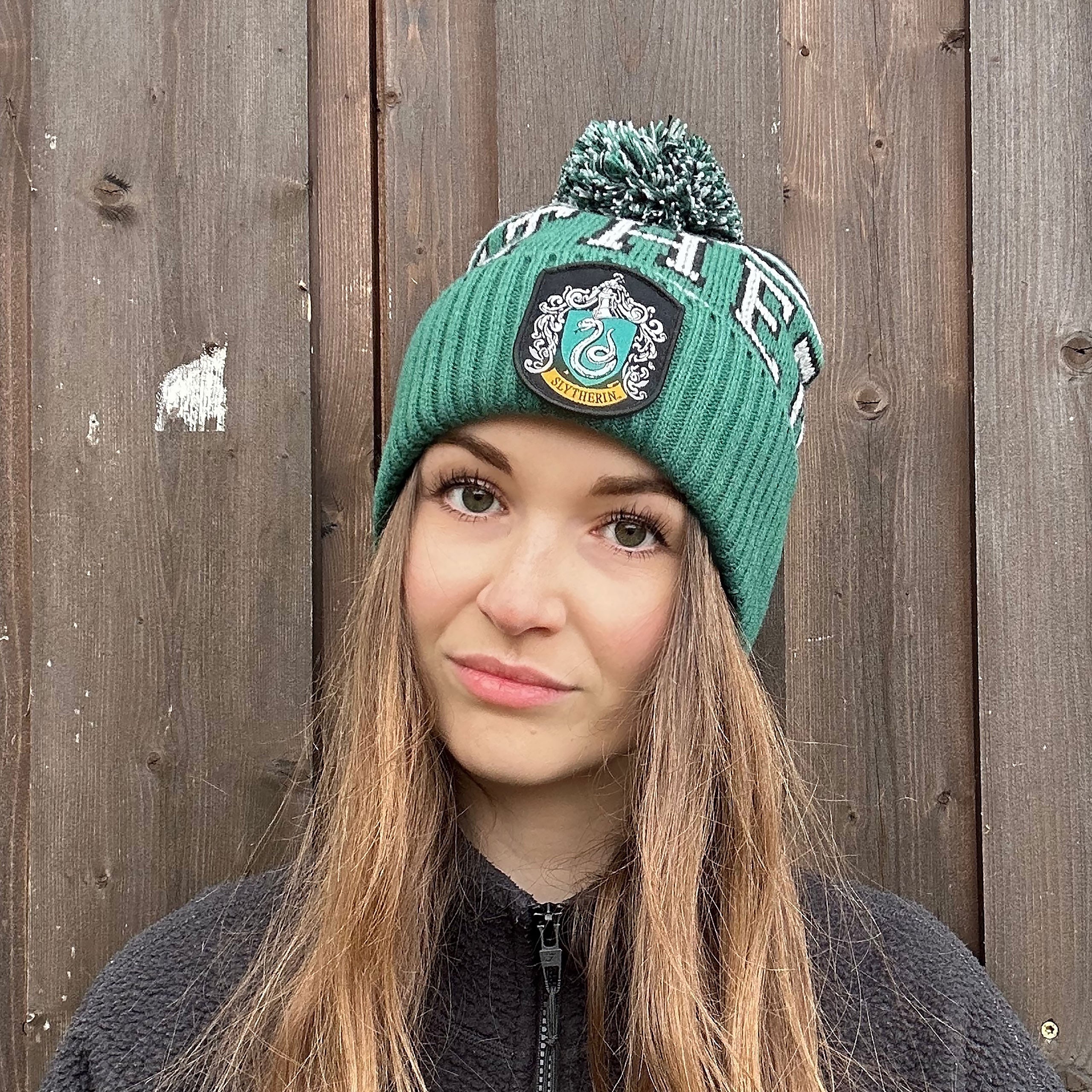 Zdjęcie produktu Harry Potter - Czapka Slytherin zielona