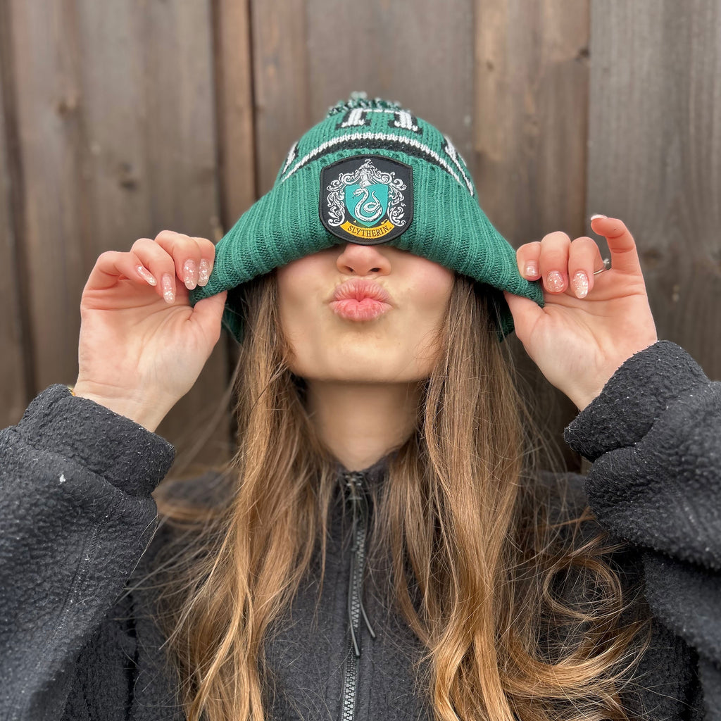Zdjęcie produktu Harry Potter - Czapka Slytherin zielona