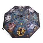 Product image Harry Potter - Hogwarts Houses Crest Umbrella with Aqua Effect