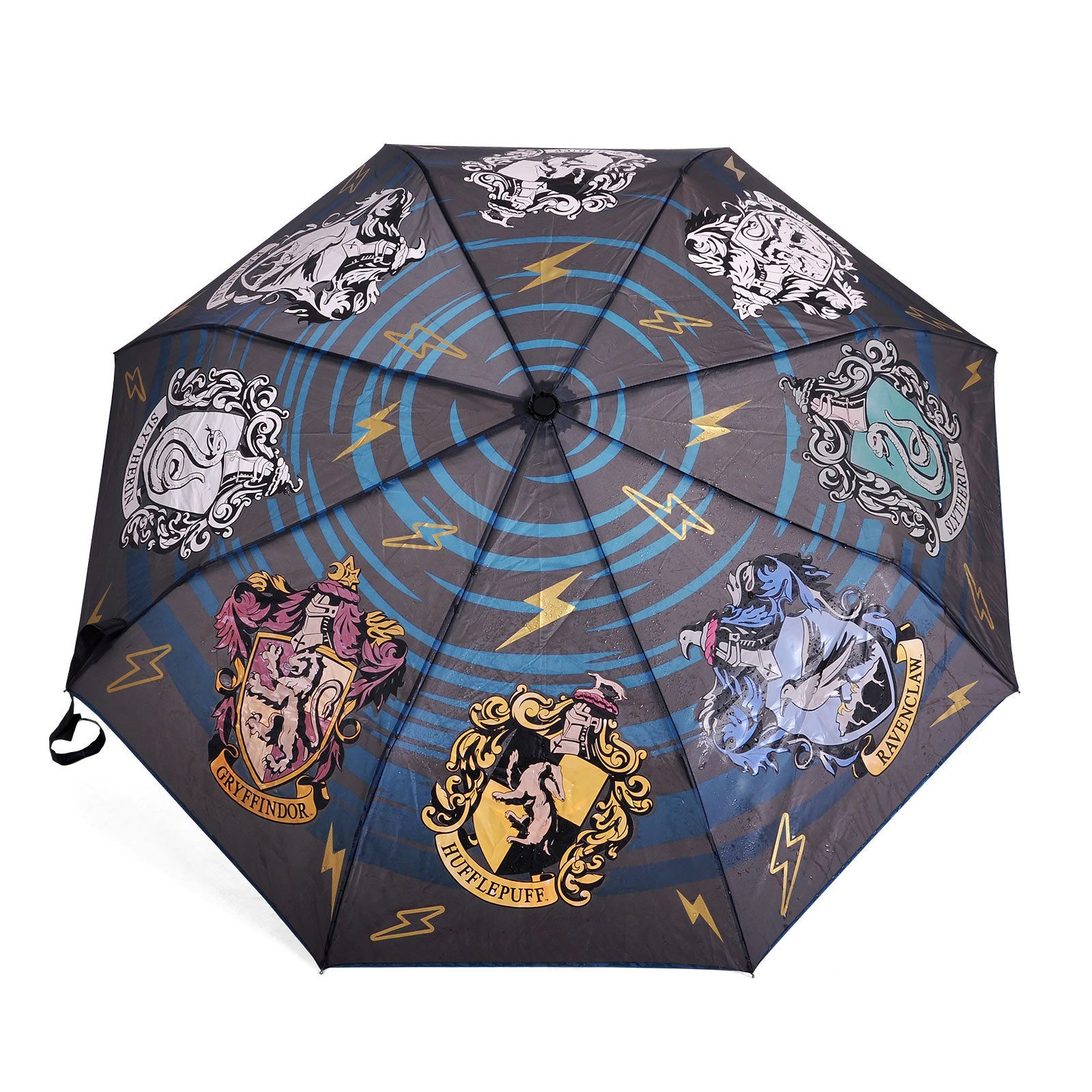 Product image Harry Potter - Hogwarts Houses Crest Umbrella with Aqua Effect