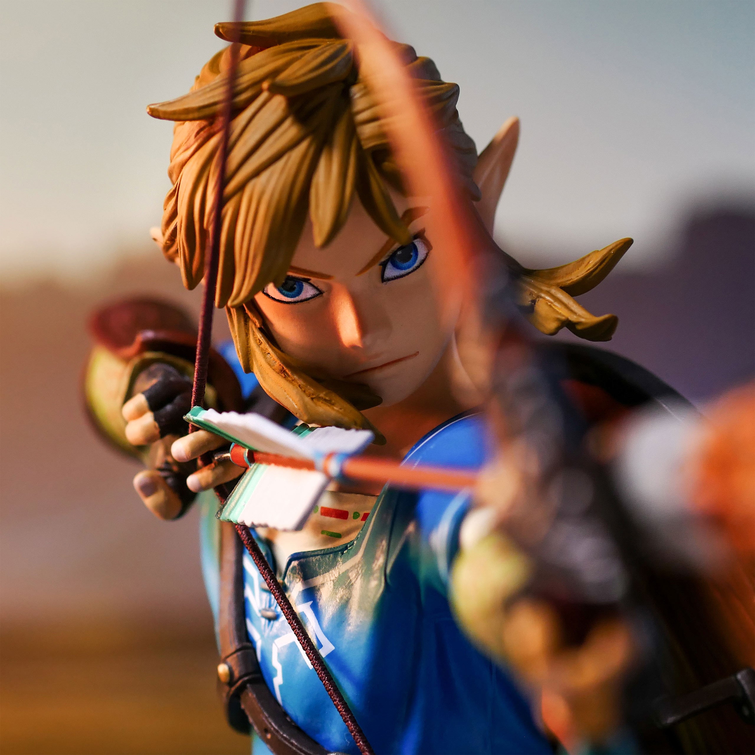Zdjęcie produktu Zelda - Figurka Link z Breath of the Wild z dioramą