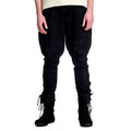 Product image Medieval wool trousers with lower leg lacing black