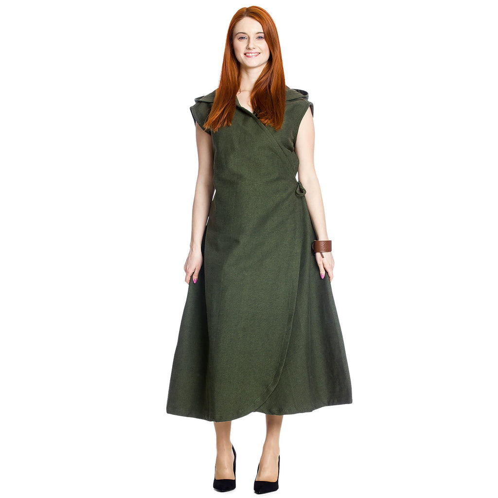 Product image Medieval Wrap Dress Gerlin Green