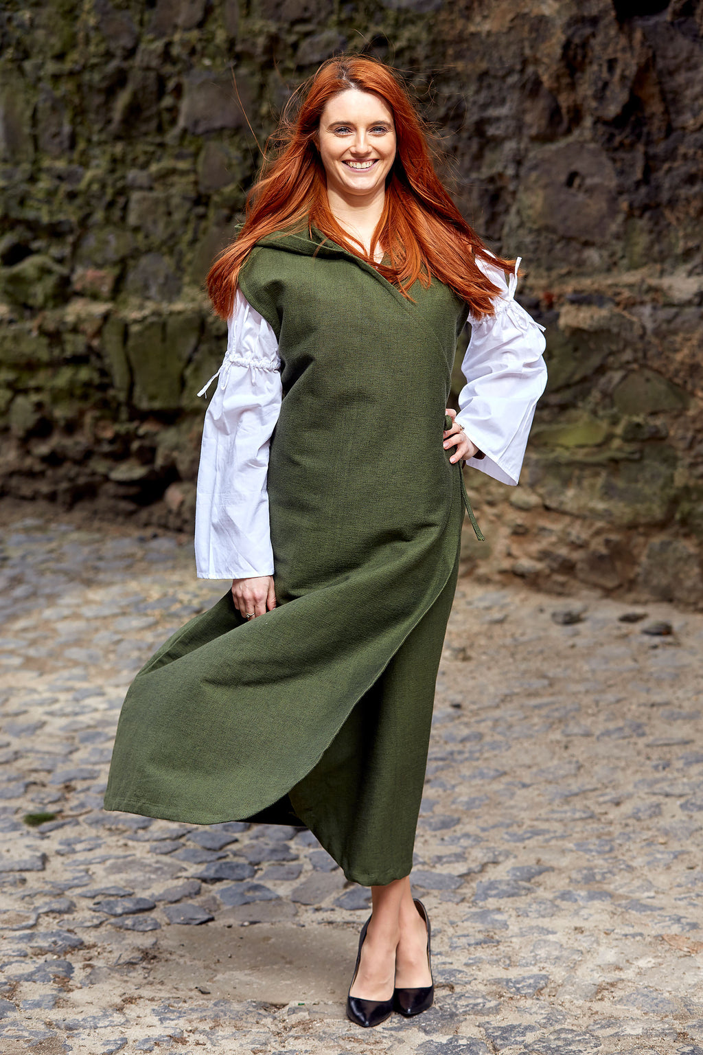 Product image Medieval Wrap Dress Gerlin Green