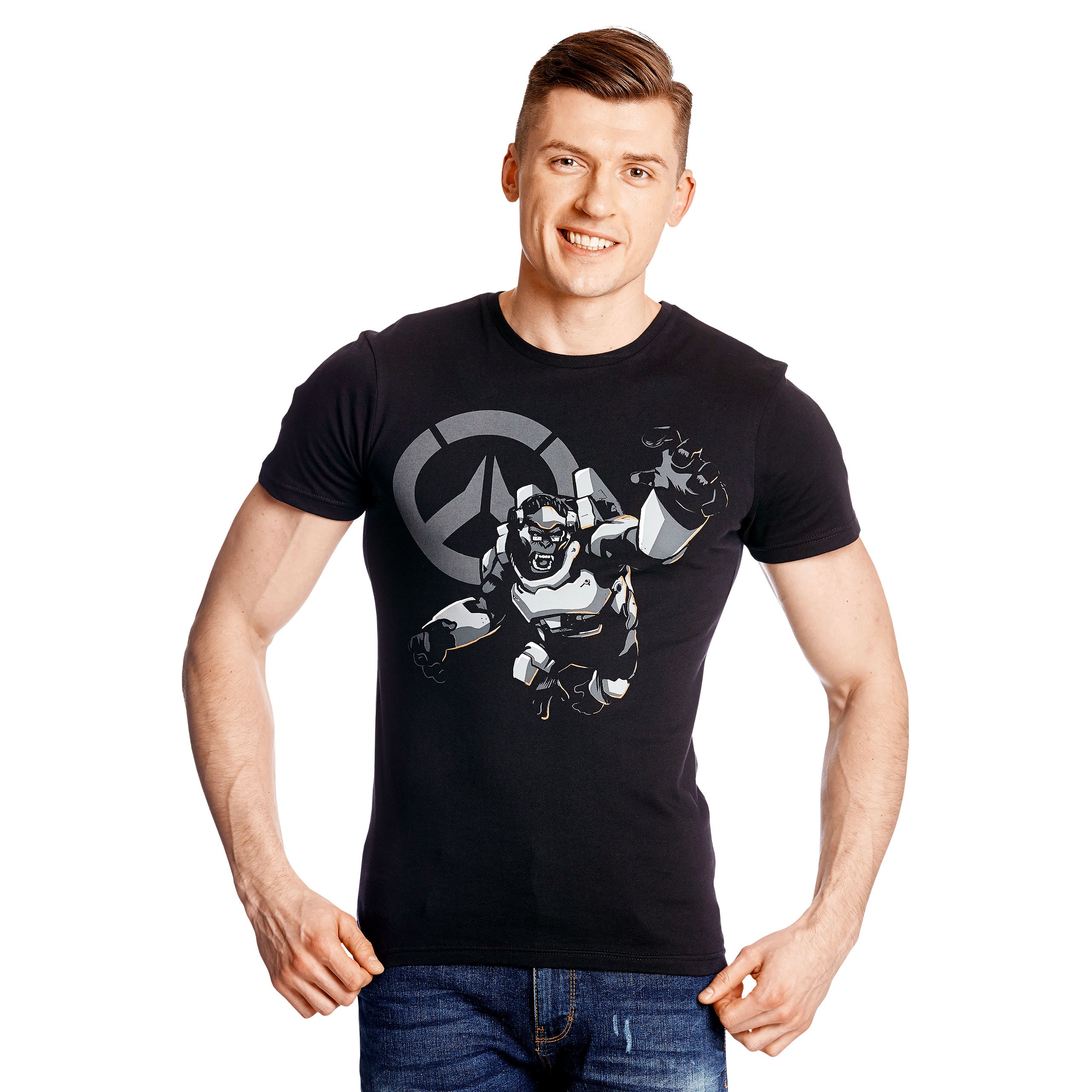 Zdjęcie produktu Overwatch - Winston Attack T-Shirt czarne
