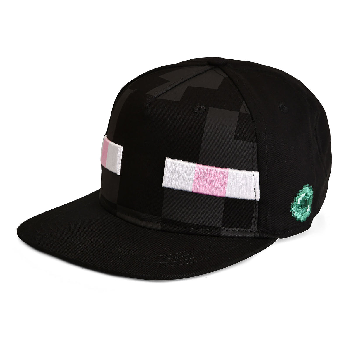 Zdjęcie produktu Minecraft - Enderman Snapback Czapka dla dzieci czarna
