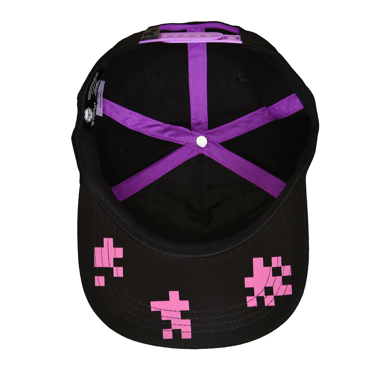 Zdjęcie produktu Minecraft - Enderman Snapback Czapka dla dzieci czarna