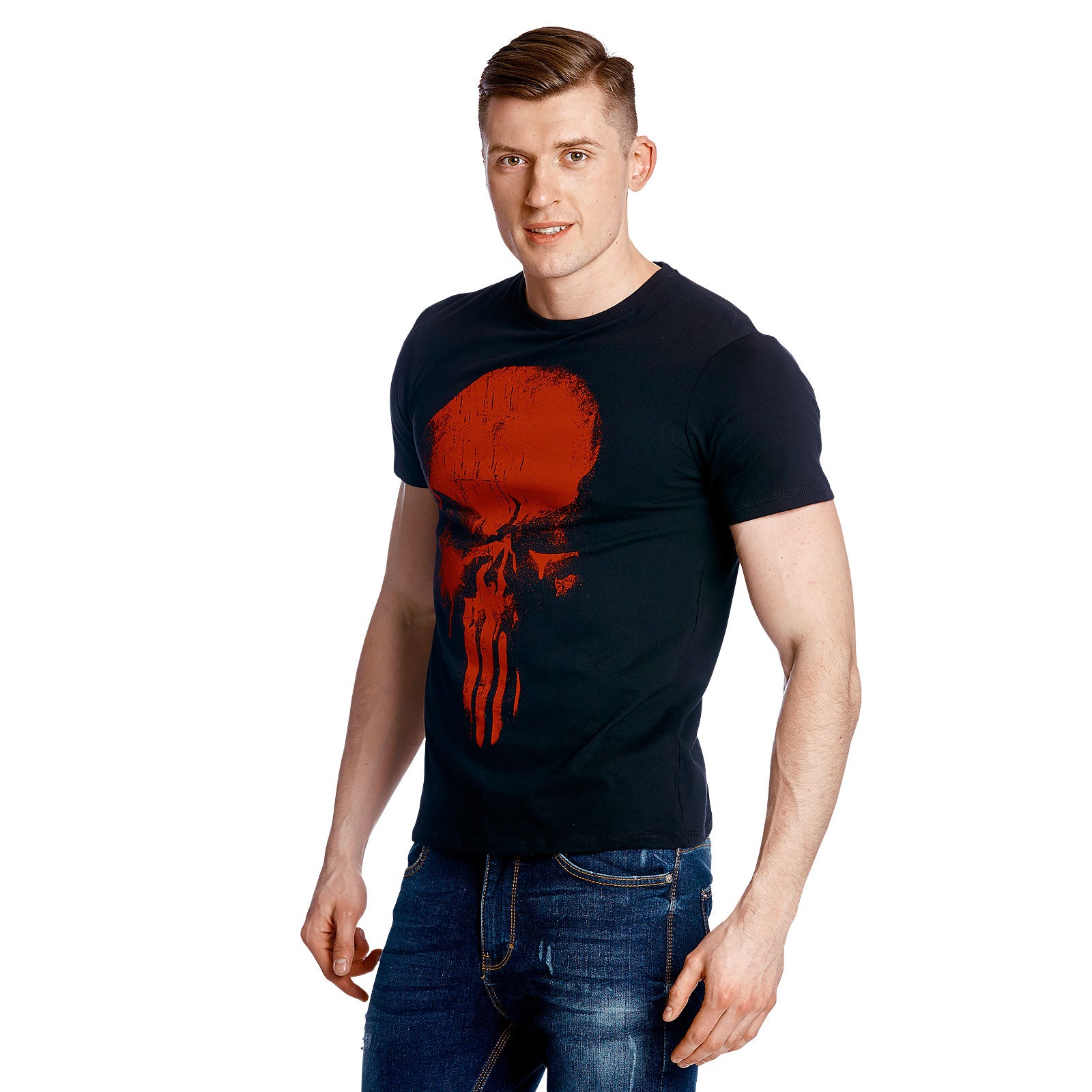 Zdjęcie produktu Punisher kontra Daredevil T-Shirt czarne