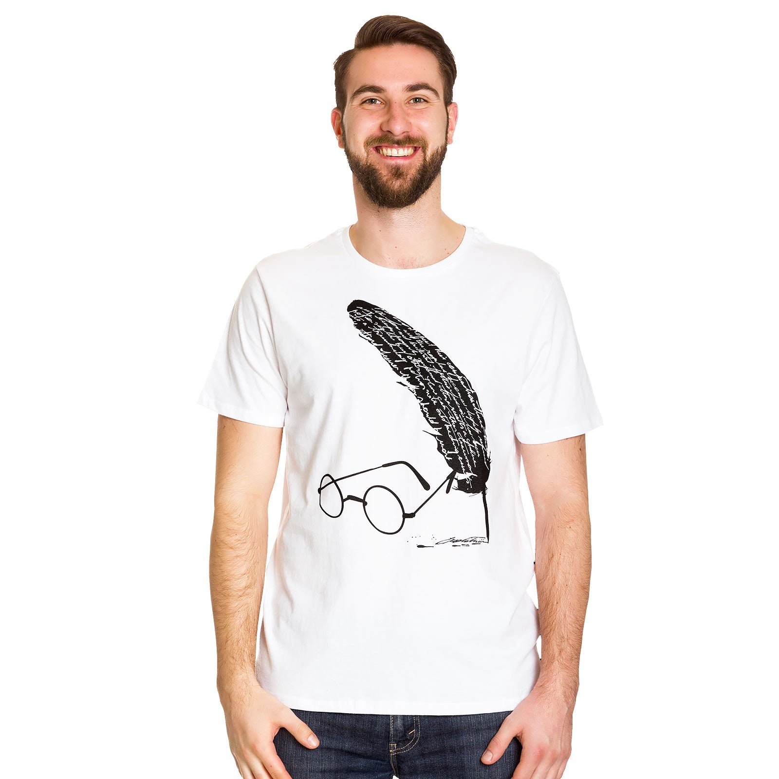 Zdjęcie produktu Harry Potter - Harry Was Here T-Shirt biały