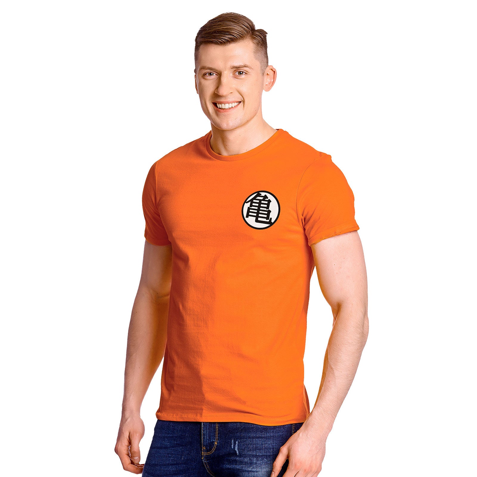 Zdjęcie produktu Dragon Ball - Kaio Distressed T-Shirt pomarańczowy