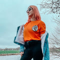 Zdjęcie produktu Dragon Ball - Kaio Distressed T-Shirt pomarańczowy