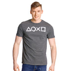 Zdjęcie produktu PlayStation - Buttons T-Shirt szary