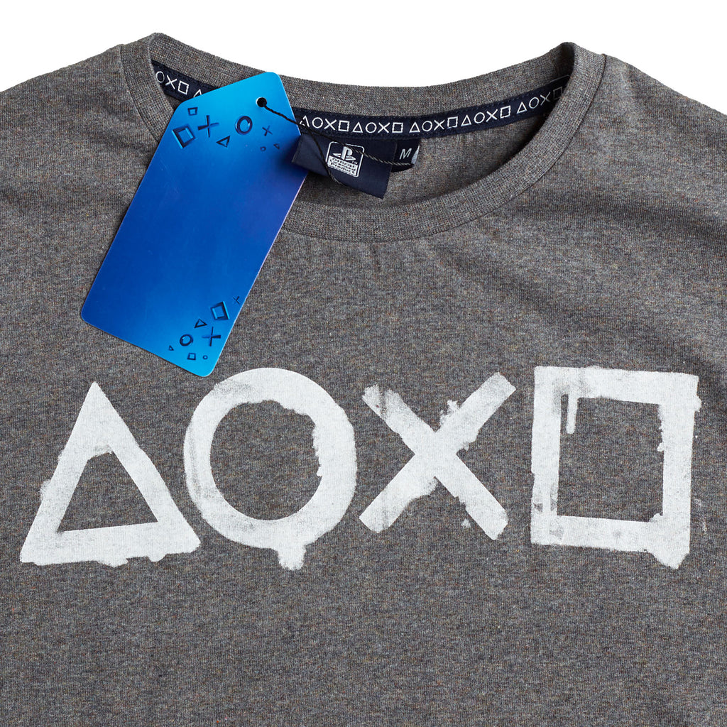 Zdjęcie produktu PlayStation - Buttons T-Shirt szary