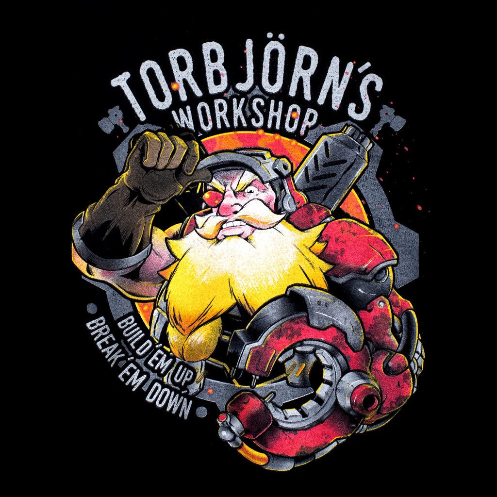 Product image Overwatch - Torbjörn's Workshop T-Shirt Black