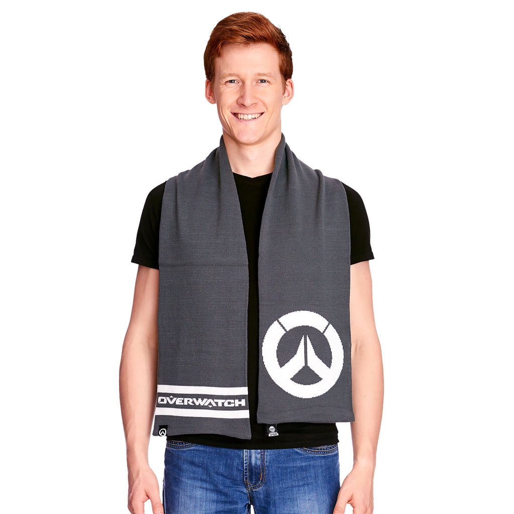 Zdjęcie produktu Overwatch - Logo szalik szary