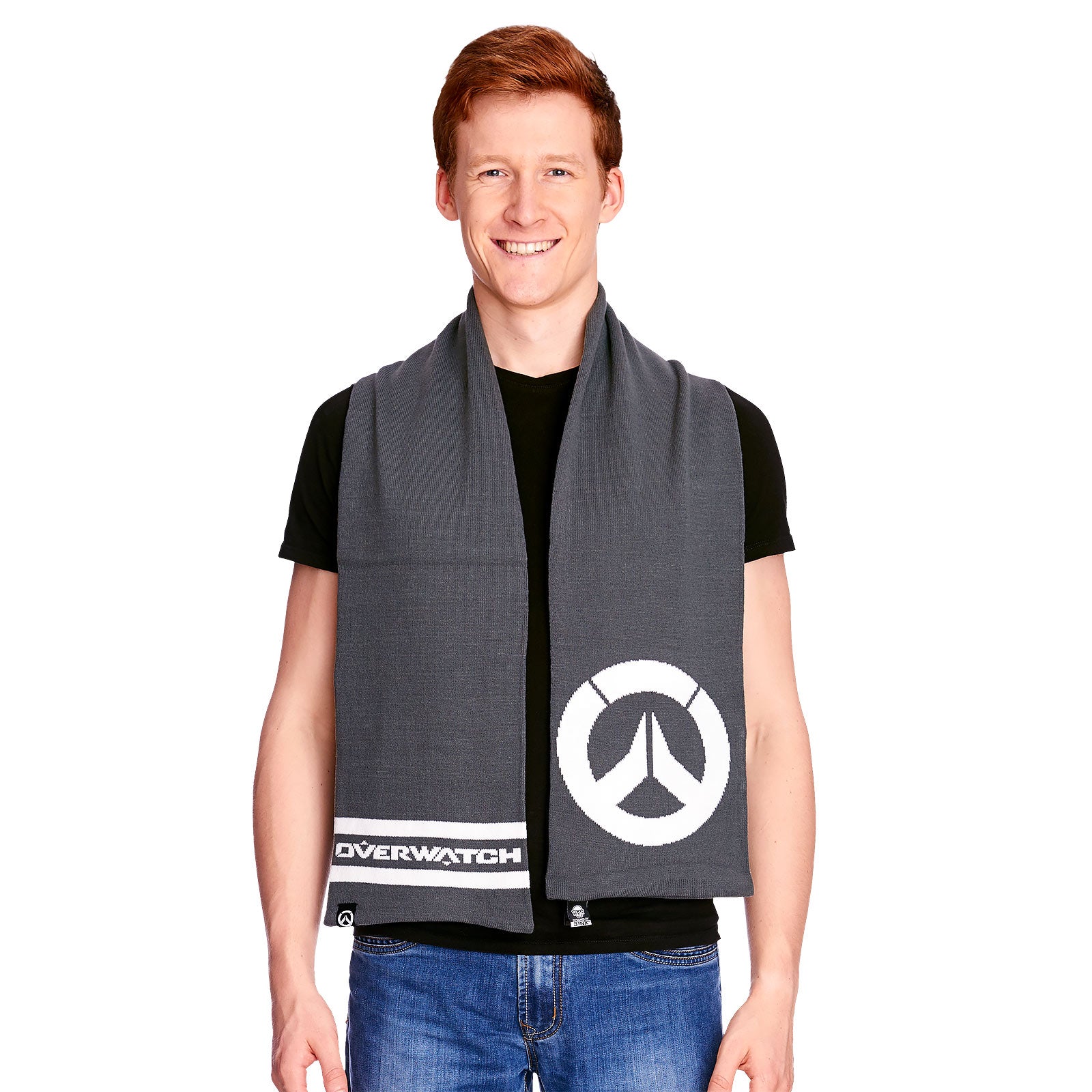 Zdjęcie produktu Overwatch - Logo szalik szary