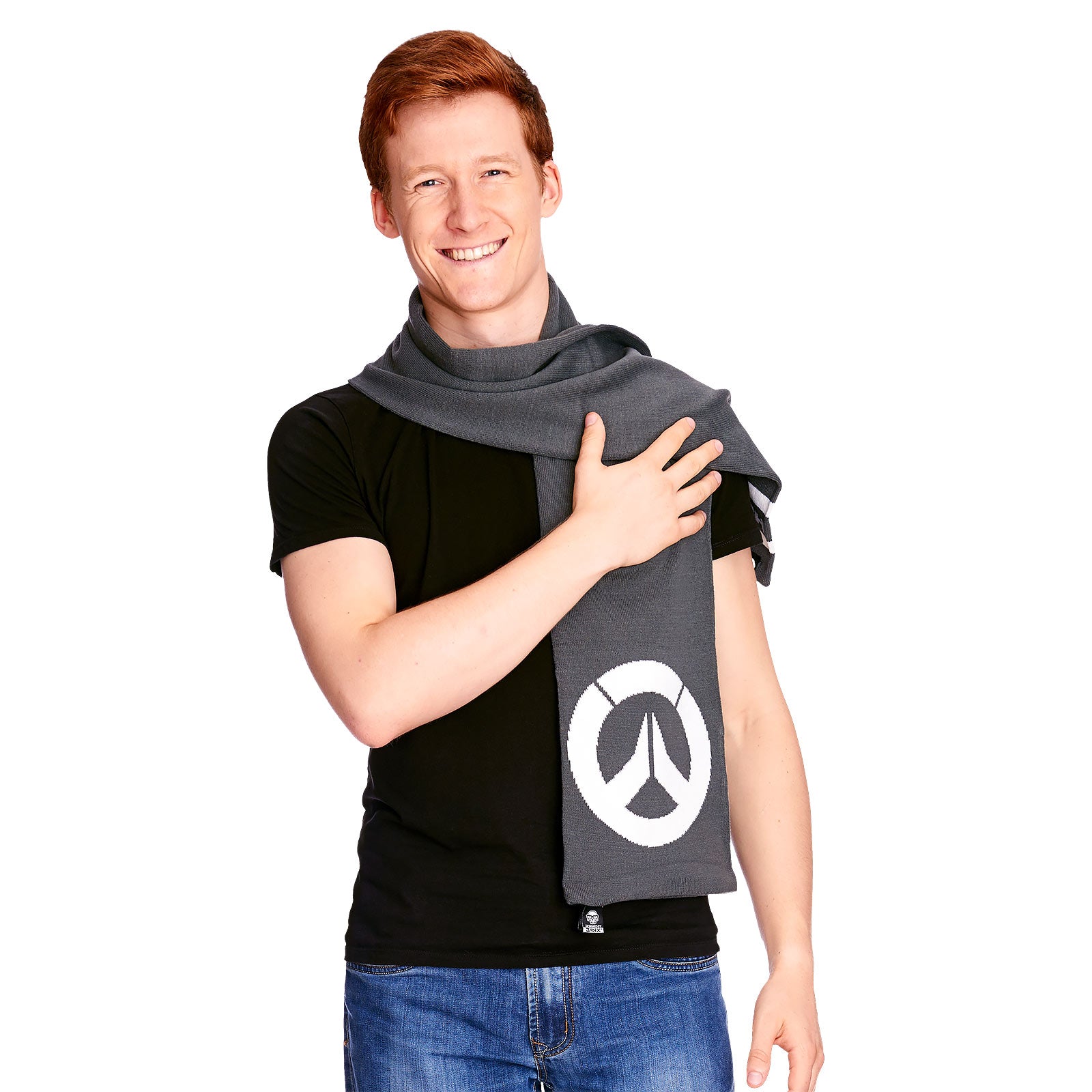 Zdjęcie produktu Overwatch - Logo szalik szary