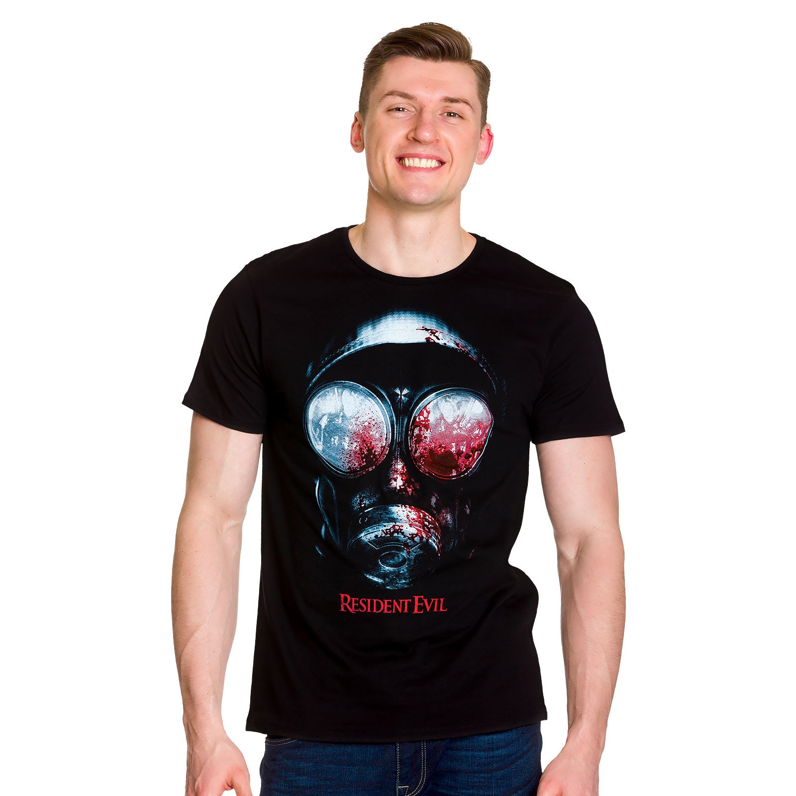 Zdjęcie produktu Resident Evil - Bloody Mask T-Shirt czarne