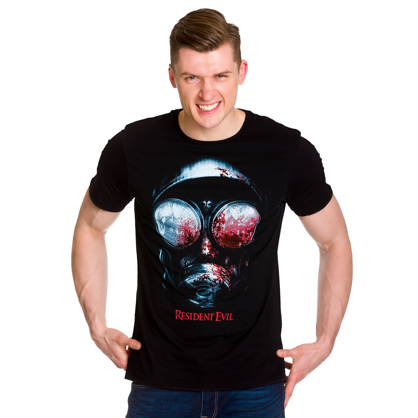 Zdjęcie produktu Resident Evil - Bloody Mask T-Shirt czarne