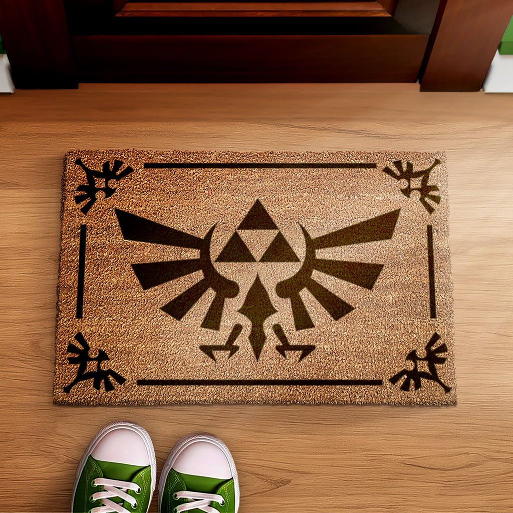 Zdjęcie produktu Zelda – wycieraczka z logo Triforce