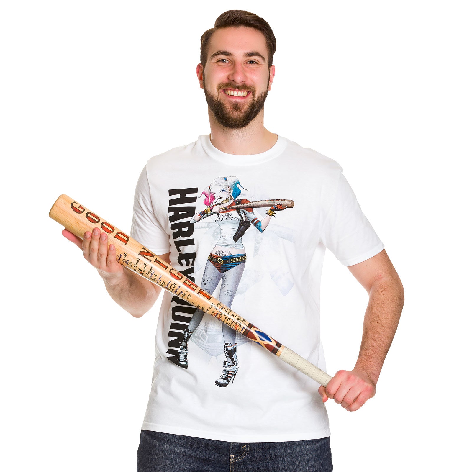 Zdjęcie produktu Suicide Squad - Harley Quinn Plakat T-Shirt biały