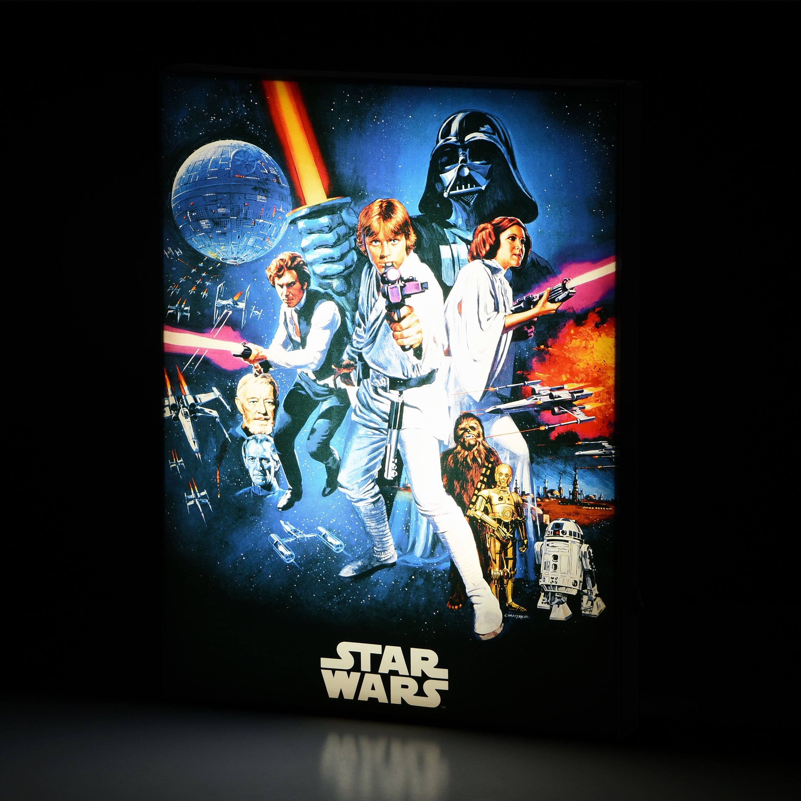 Zdjęcie produktu Star Wars - Nowa Nadzieja Obraz na ścianę z podświetleniem