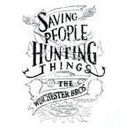 Zdjęcie produktu Supernatural - Winchester Bros T-Shirt damskie białe