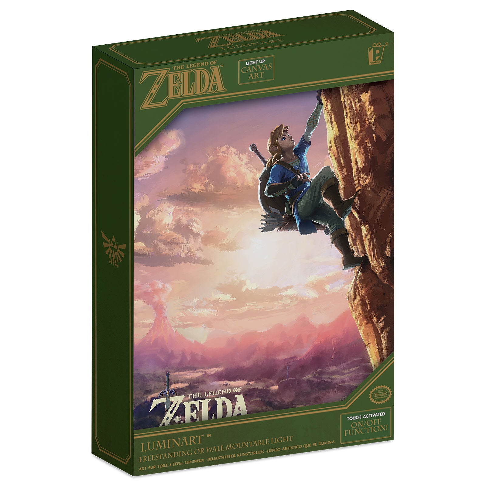 Zdjęcie produktu Zelda - Link obraz ścienny z podświetleniem