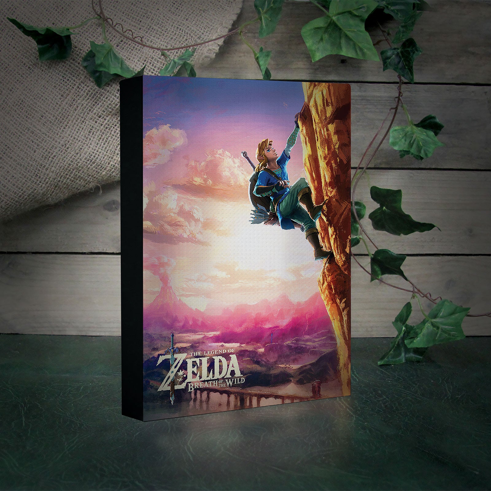 Zdjęcie produktu Zelda - Link obraz ścienny z podświetleniem