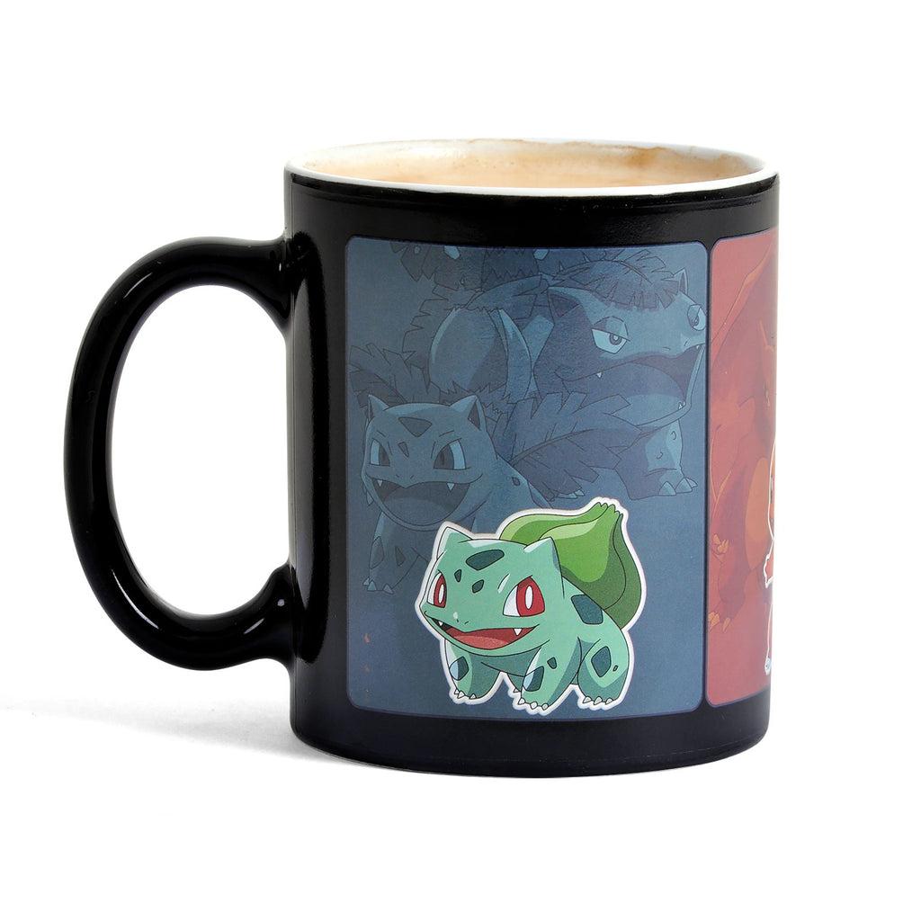Zdjęcie produktu Pokemon - Kubek z efektem termicznym z Pokemonami startowymi