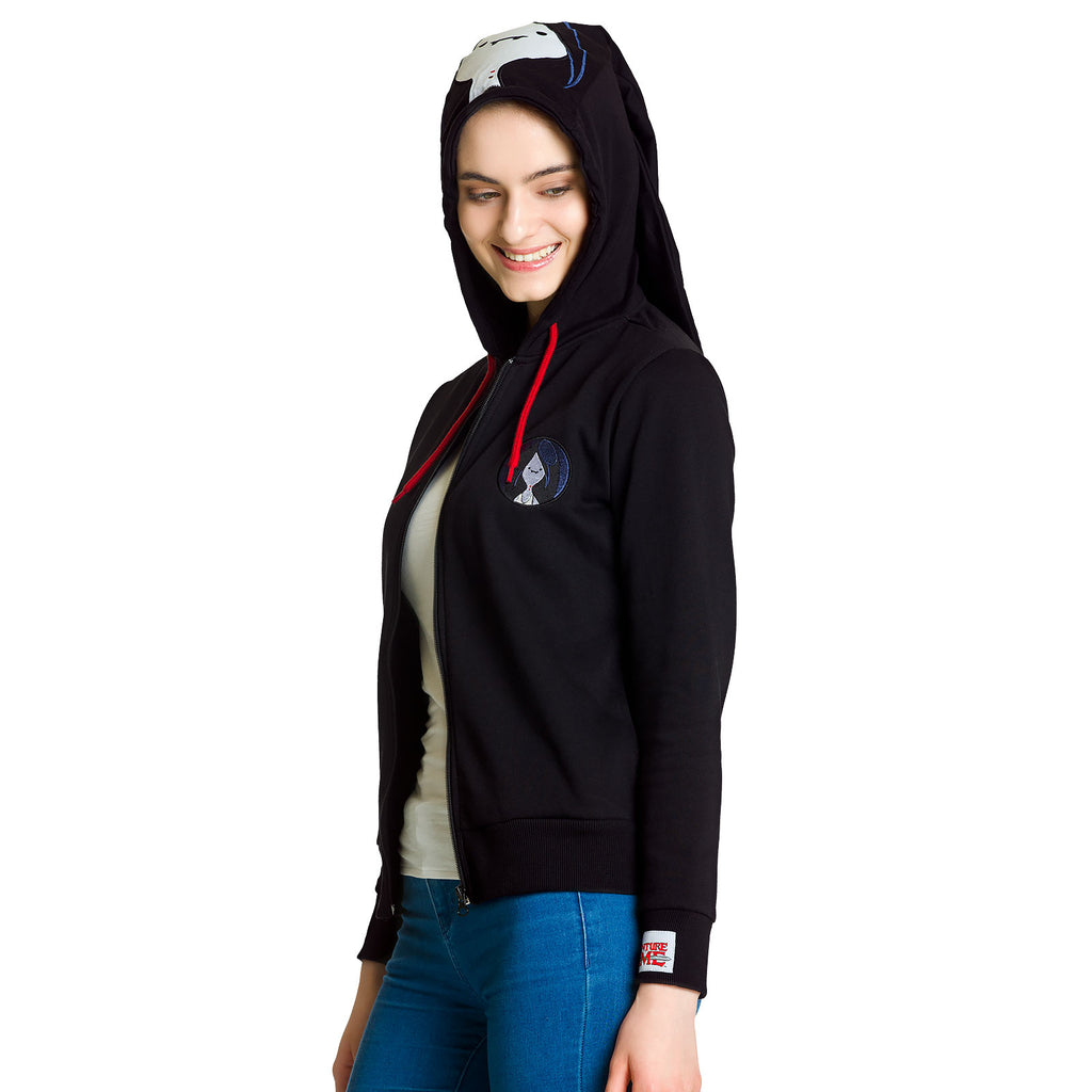 Zdjęcie produktu Adventure Time - Marceline bluza z kapturem damska czarna