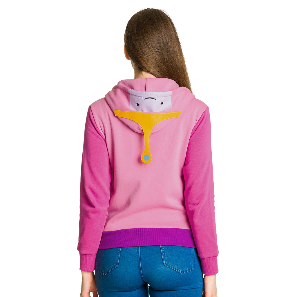 Zdjęcie produktu Adventure Time - Księżniczka Bubblegum Bluza z kapturem damska różowa